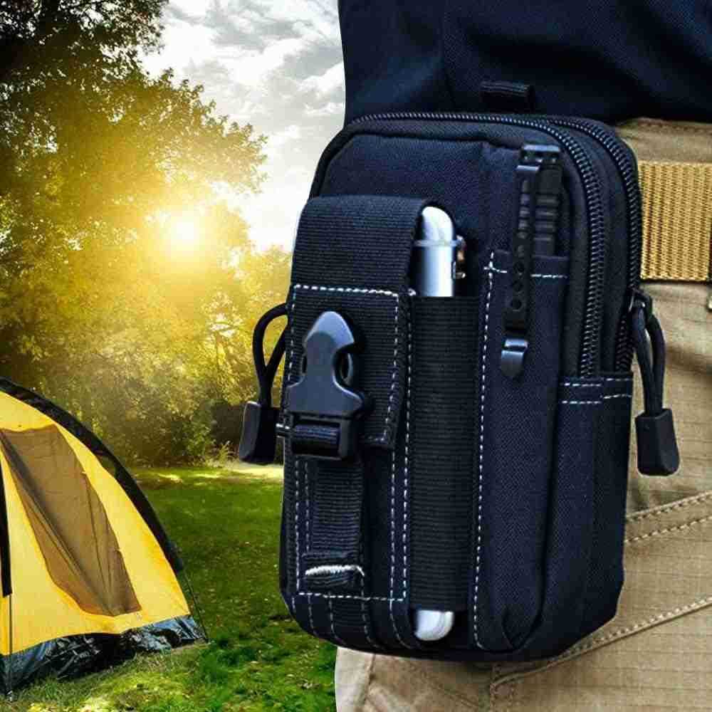 Tactical Waist Belt Bag Universal Outdoor EDC Military Holster Wallet Pouch Phone Case Gadget Pocket for iPhone X 8 7 6 6s Plus S8 S7 S6 S5 S4 S3 Note