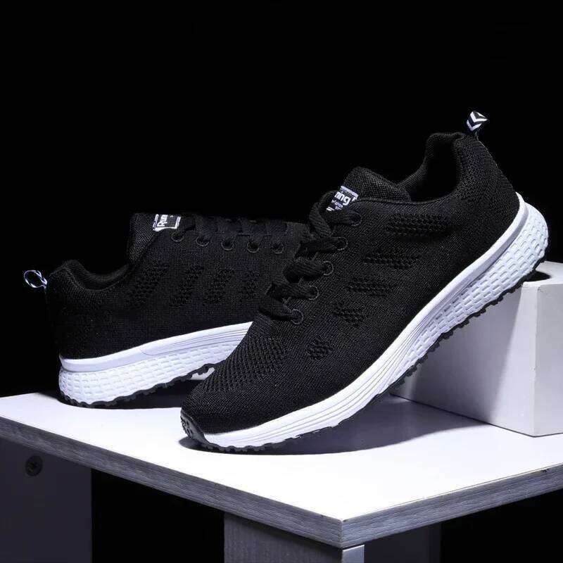 YRZL Womens Sneakers Fashion Lightweight Comfortable Mesh Breathable Sneakers Couple Sports Shoes Outdoor Tennis Shoes for Women