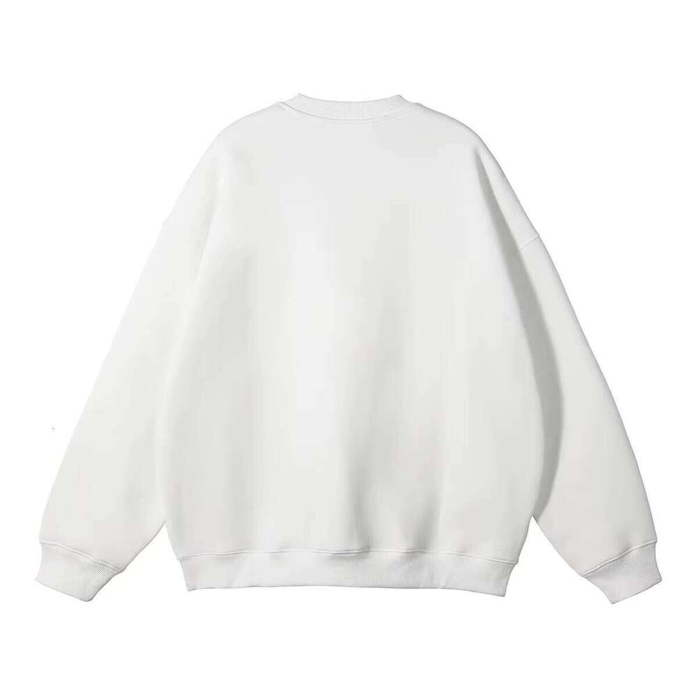 Oversized Drop Shoulder Sweater Pullover Without Hood Men's Hoodie