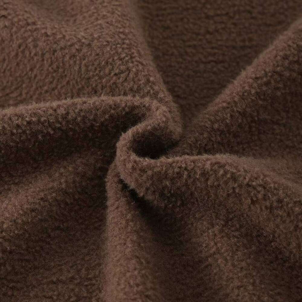 High Quality Thick Oversized Blank Wool 400g Cotton Blend Men's Hoodie