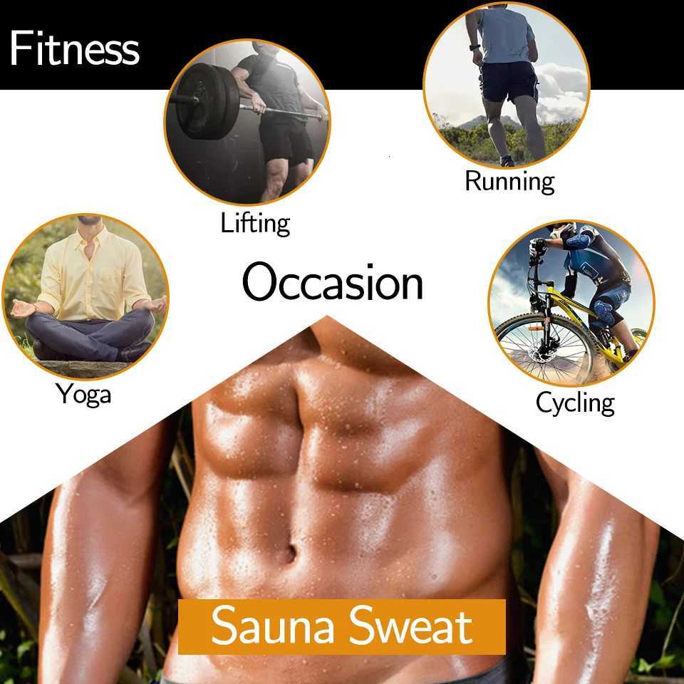 Mens Waist Corset Sweat Trimmer Belt Fitness Cincher for Weight Loss Slimming Body Shaper Workout Fajas Modeling Straps W250910