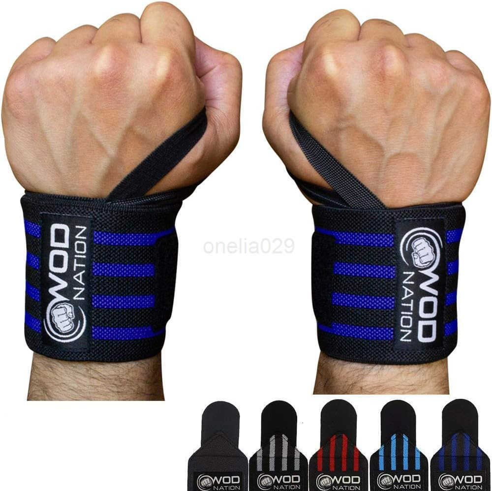 Nation Wrist Wraps for Weightlifting Strength Training Professional Gym Straps wThumb Loop for Men Women W250910