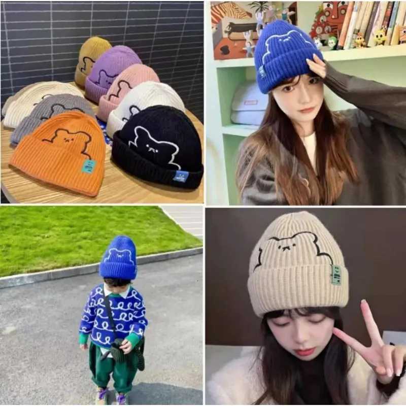 Children Cartoon Winter Hat Thickened Woolen Knit Hat for Boys and Girls Warm Cozy C for Autumn Christmas HolidayXJ250910