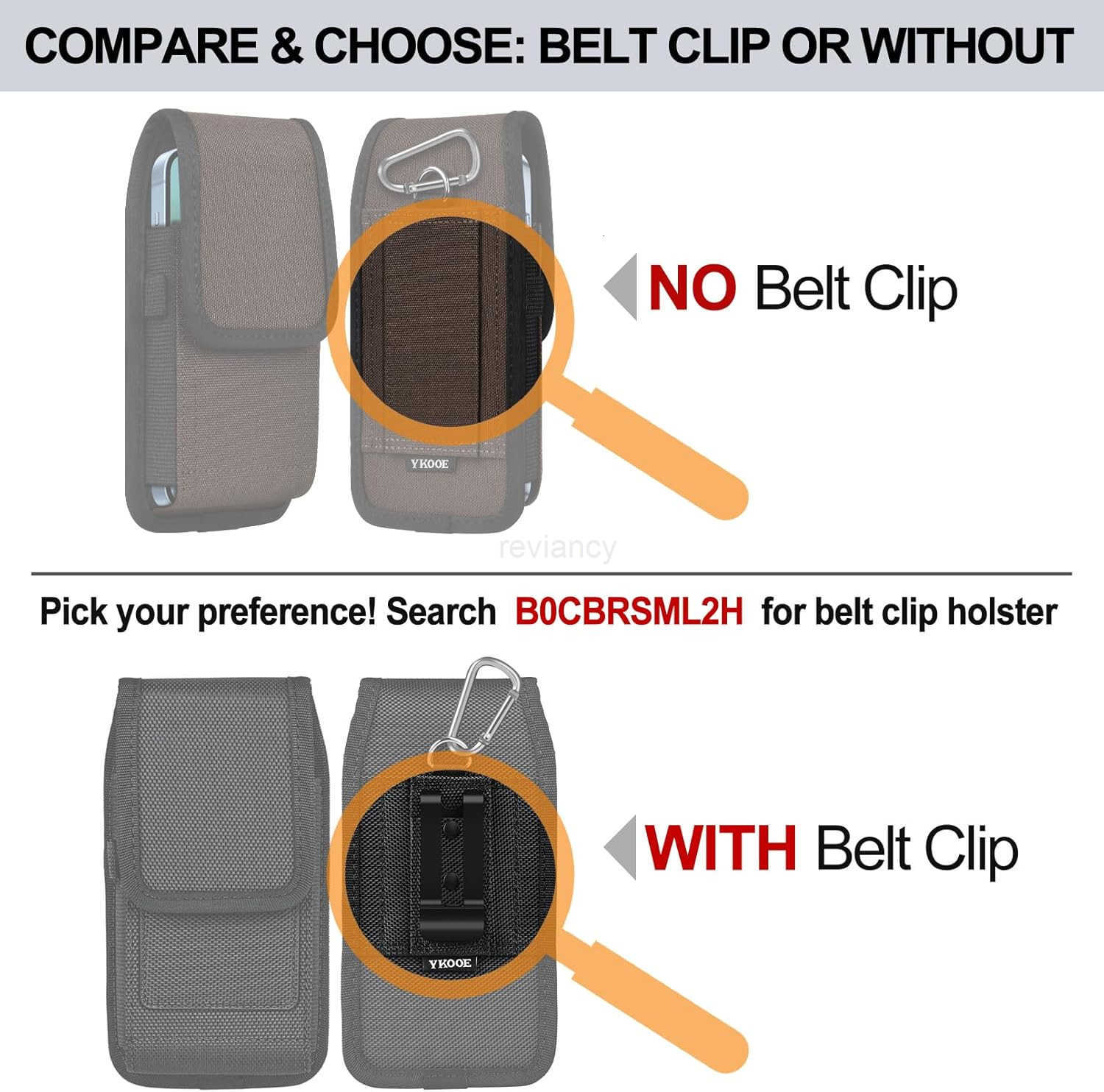 Cell Phone Pouch Nylon Belt Holster Case Compatible with Galaxy S25S24S23S22 Ultra A16 A15 A14 A13 Moto G StylusPowerPlay Pixel 87 Pro TCL OnePlus TMo