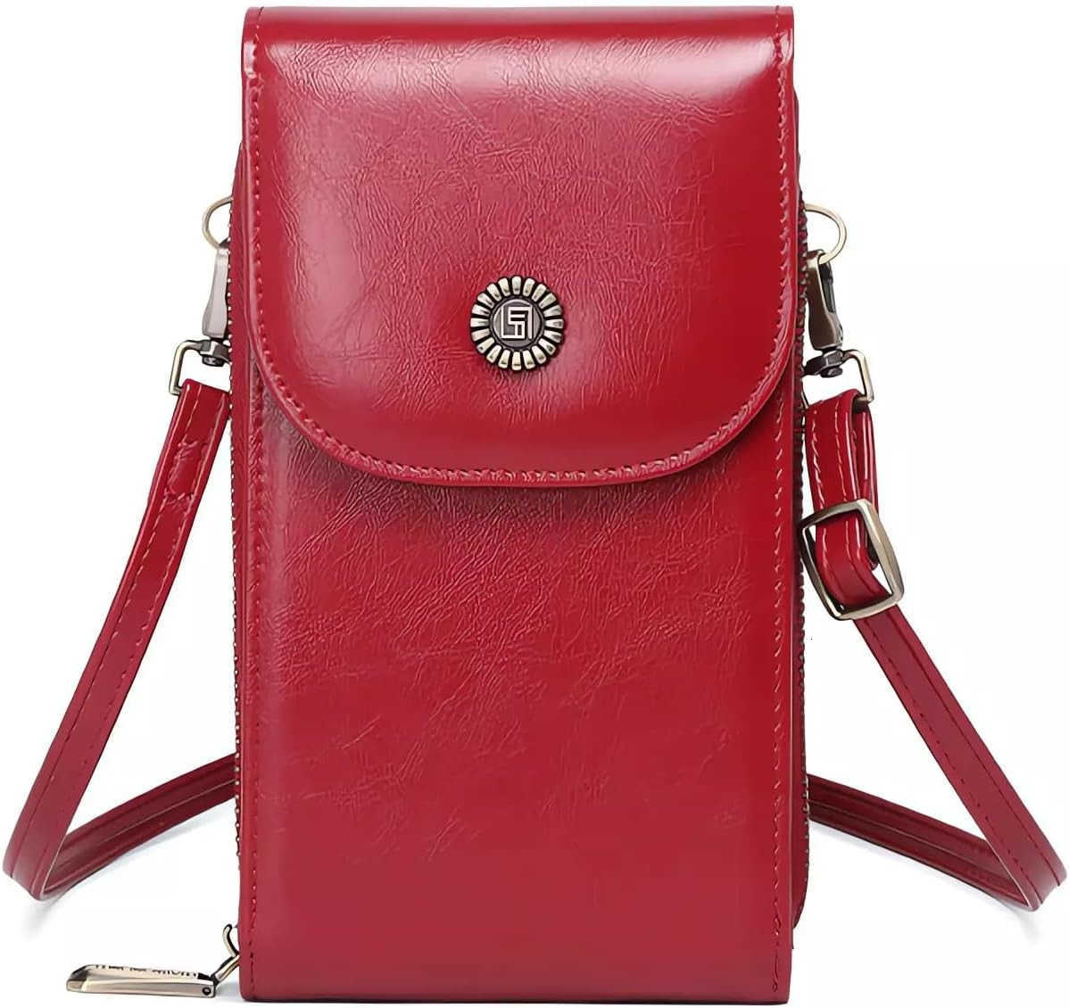 Vegan Leather Small Crossbody Bags for Women RFIDBlocking Phone Wallet Purse Z250910