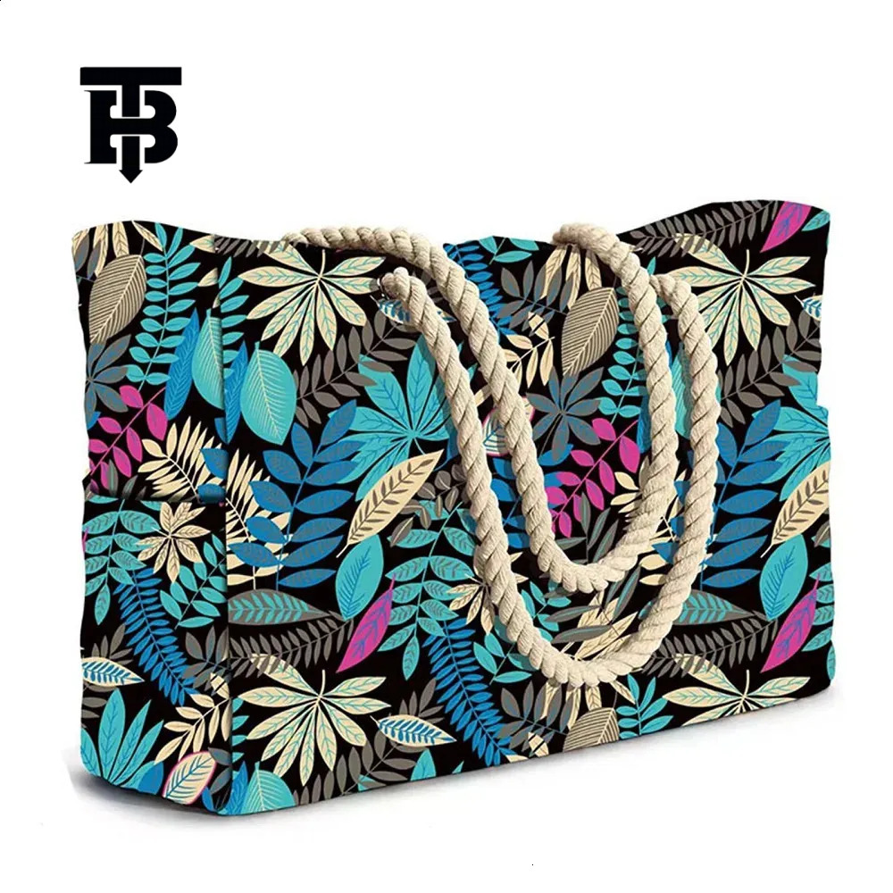 TB BHULAMTE2025 Women's Beach Bag Large Bag waterproof printed handbag casual shoulder sandproof swimming bag Travel luxury designer bag and mult