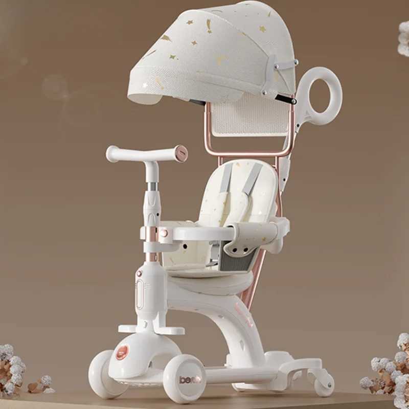 Multifunctional StrollerChildrens Scooter Lightweight Outdoor Childrens Car Childrens Walker New Sle Baby Stroller W250910