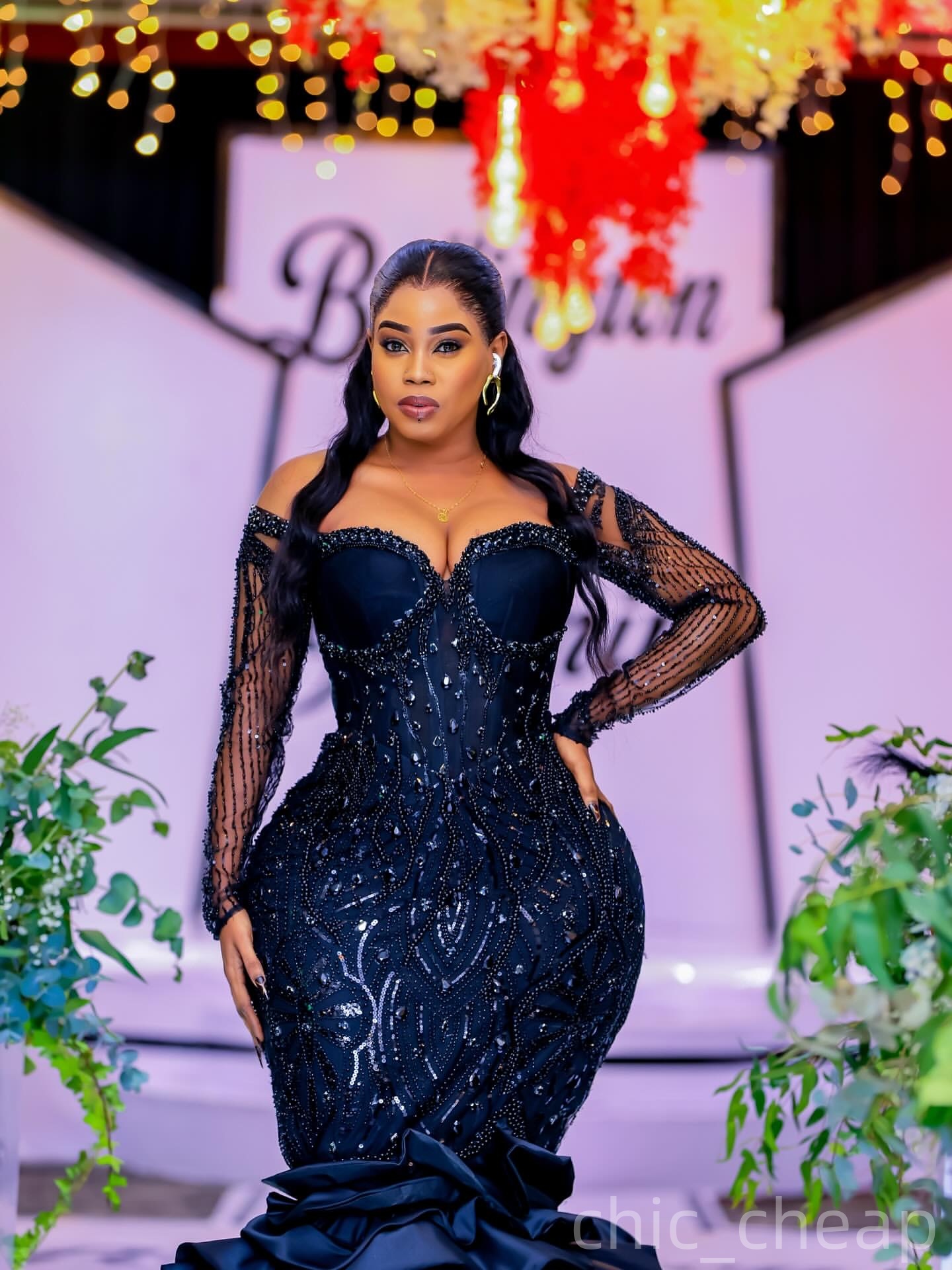 Mermaid Dark Navy Prom Dresses 2025 Crystals Beaded Sequined Satin Evening Formal Party Second Birthday Engagement Gowns Plus Size Dress For Special O