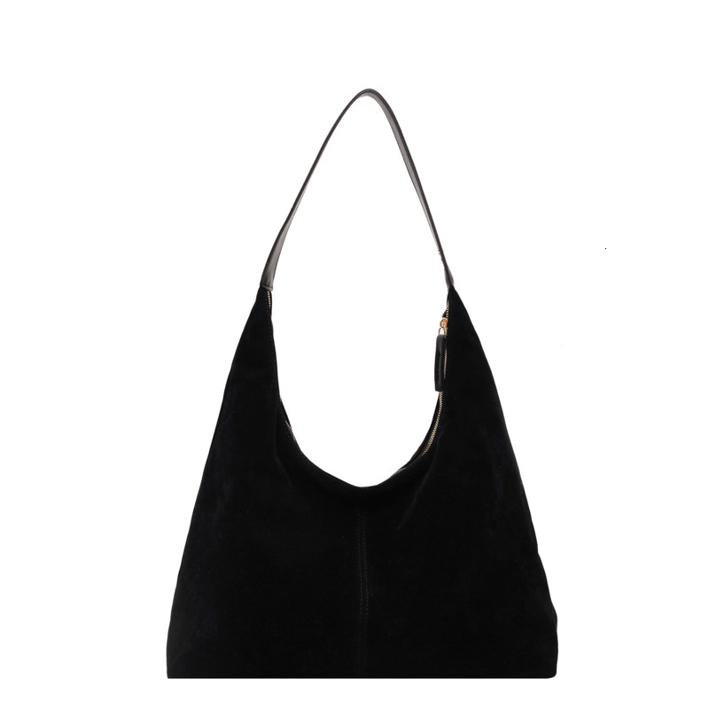 Free shipping designer Suede Bag for Women Autumn New Trendy Solid Color Shoulder Bag Casual Large Capacity Commuter Bag Tote Bag