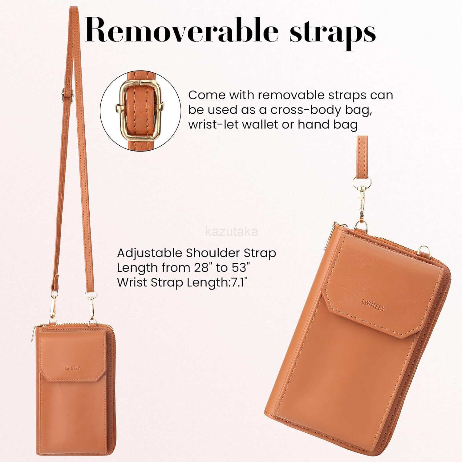 Small Crossbody Phone Bags for Women with Card Slots Cellphone Purse Wallet for Travel Shopping Z250910