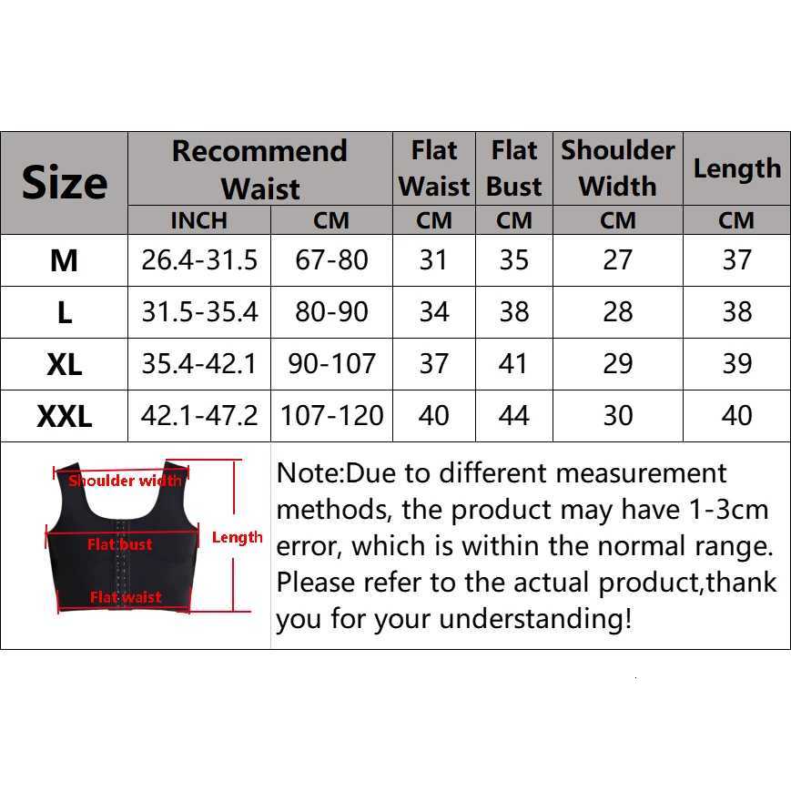 Men Gynecomastia Shaper Vest Abdomen Slimming Chest Control Shapewear Short Compression Shirts Corset Tops Workout Undershirt W250910