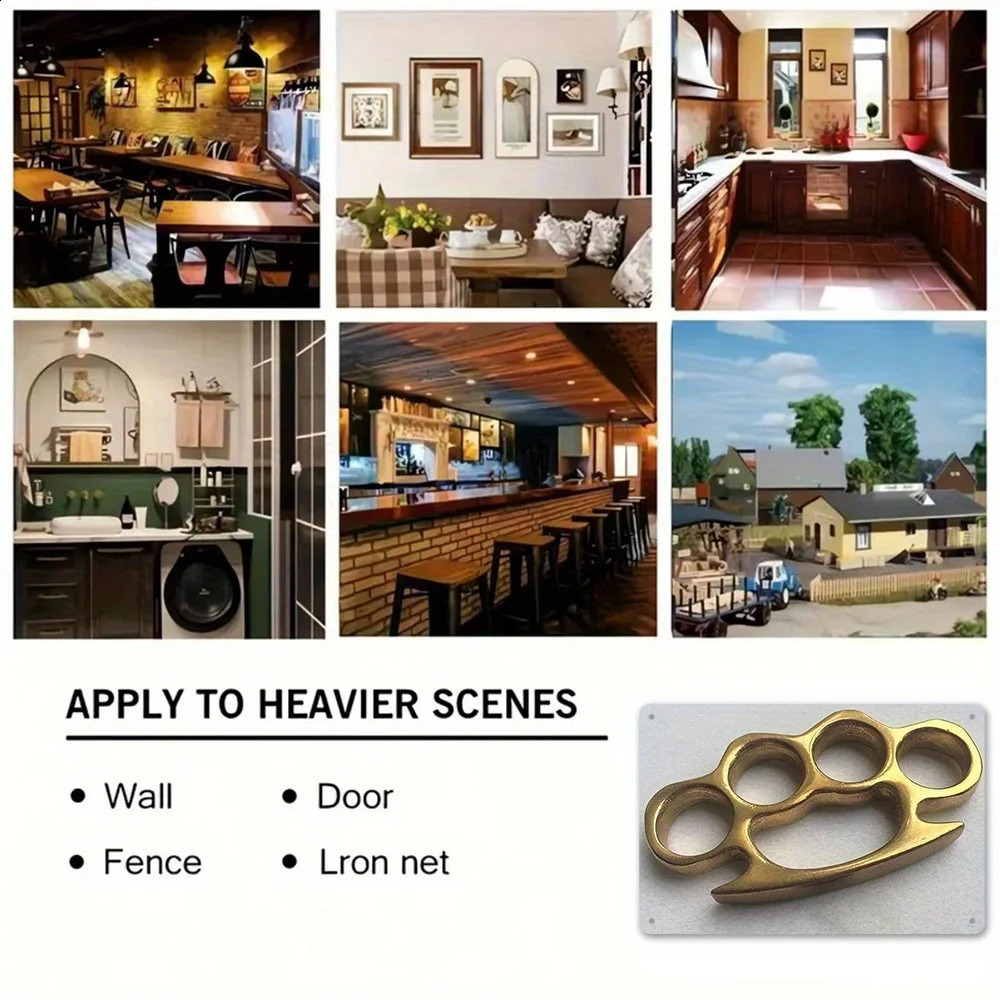 Engraved Metal Tiger Art Plate Vintage Iron Wall Decor for Home Cafe Bar Perfect Gift for Holidays Events250910ww