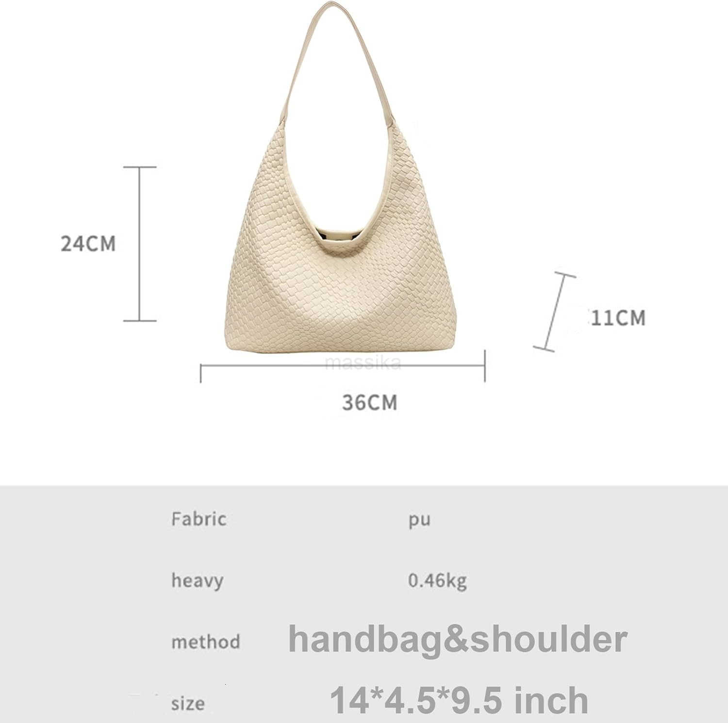 2025 Leather Tote Bag for Women Tophandle Shoulder Bag Hobo Bag Large Capacity Soft Vegan Crossbody Handbag Underarm M250910