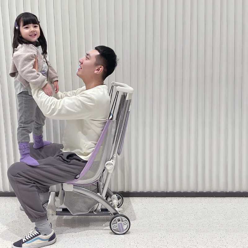 Outdoor Lightweight Childrens Stroller Foldable Portable Stroller High Landscape Stroller Fashionable Childrens Car W250910