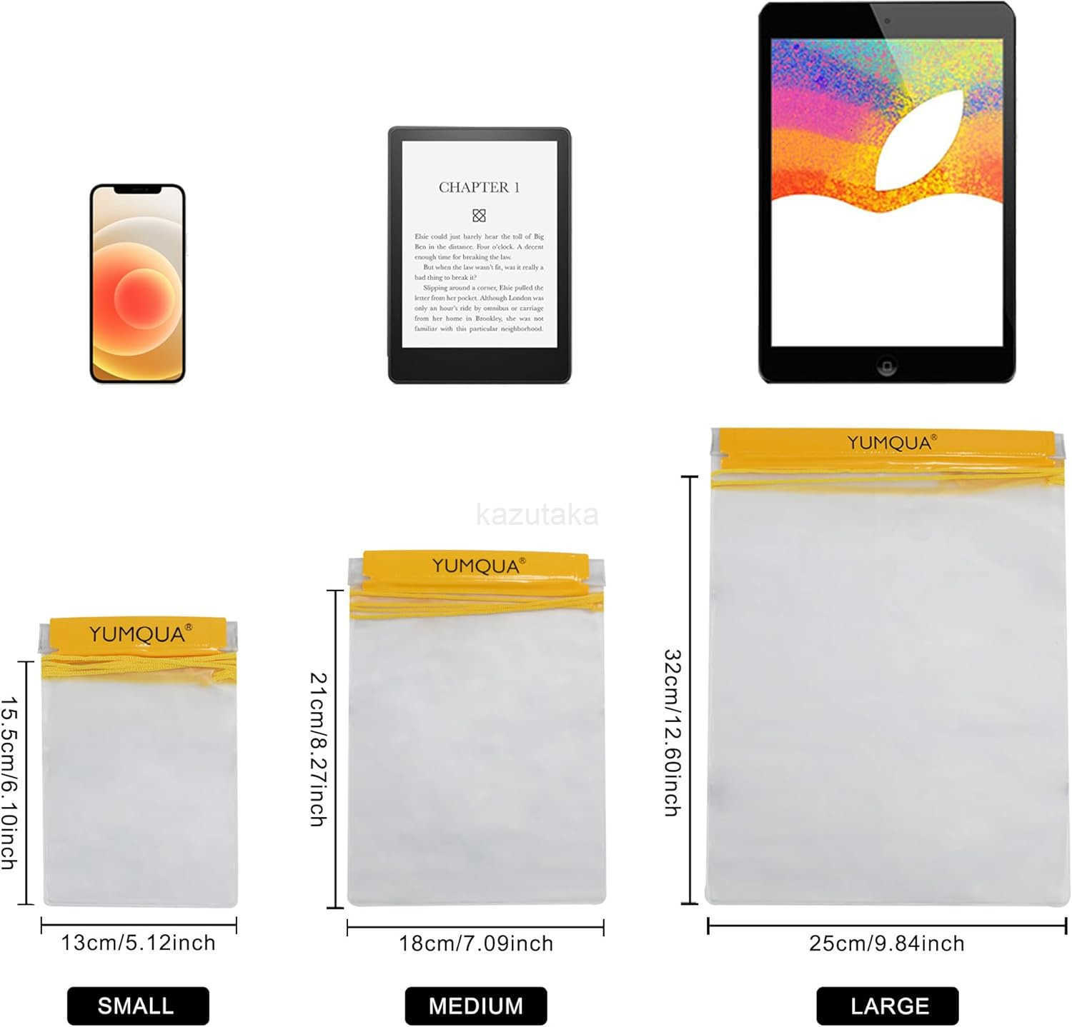 Clear Waterproof Bags Water Tight Cases Pouch Dry Bags for Camera Mobile Phone Maps Pouch Kayak Military Boating Document Holder Z250910