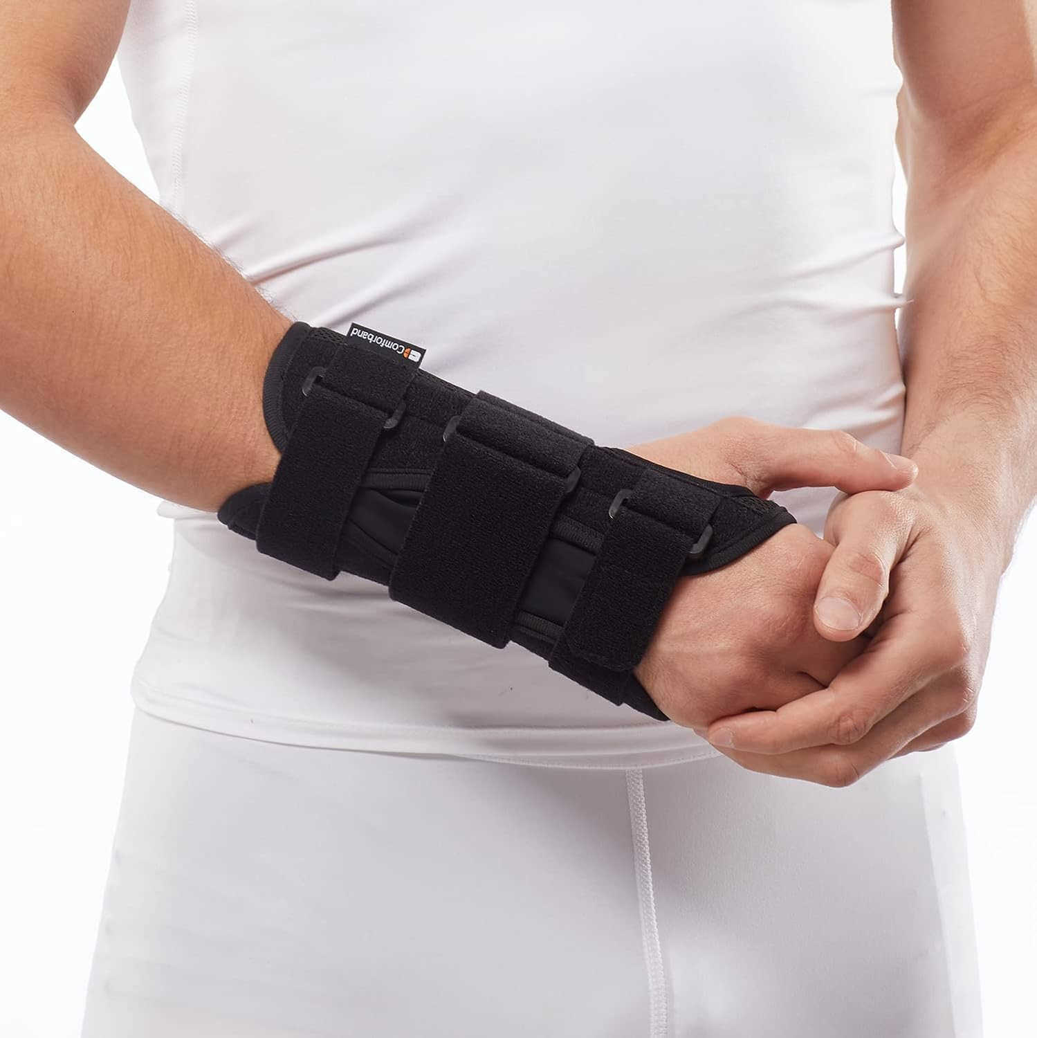 3Strap Wrist Brace Adjustable Support for Carpal Tunnel Fractures Tendonitis and PostOp Recovery Lightweight Breathable Design for Day and Night Use S