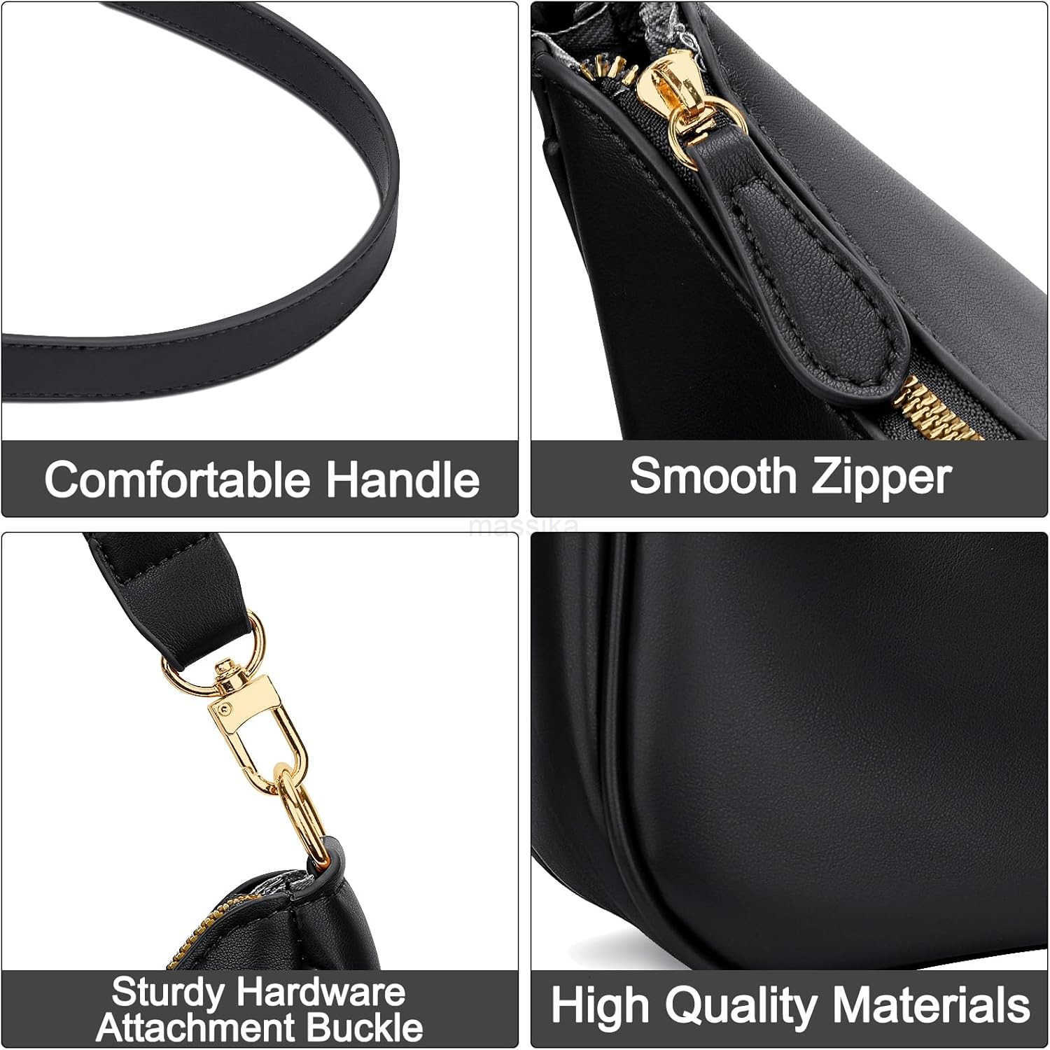 Shoulder Bag for Women Cute Hobo Purses and Handbags Retro Clutch Underarm Purse M250909