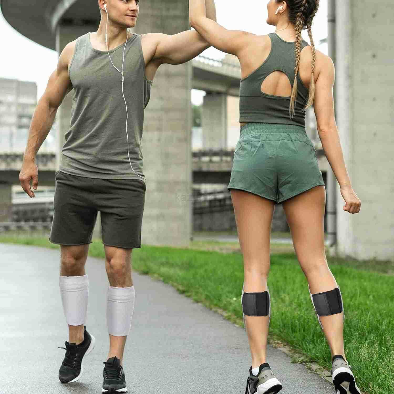 Leg Phone Holder Cell Phone Leg Straps Ankle Wallet Thigh Phone Holder Wallet Calf Straps Adjustable Arm Pouch Non Slip Sports Armband Storage Bag for