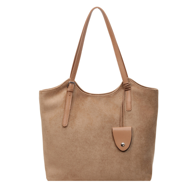 Free shipping designer Vintage Large Capacity Tote Bag for Women New Versatile Stylish Niche Underarm Bag Fashionable Simple Shoulder Bag