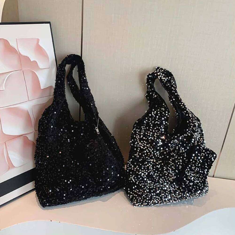 Designer Bags Tote Women Sequin Shoulder Trendy Hobo Bag Designer Handbag Slouchy Underarm For Work Travel Shopping Hot Selling