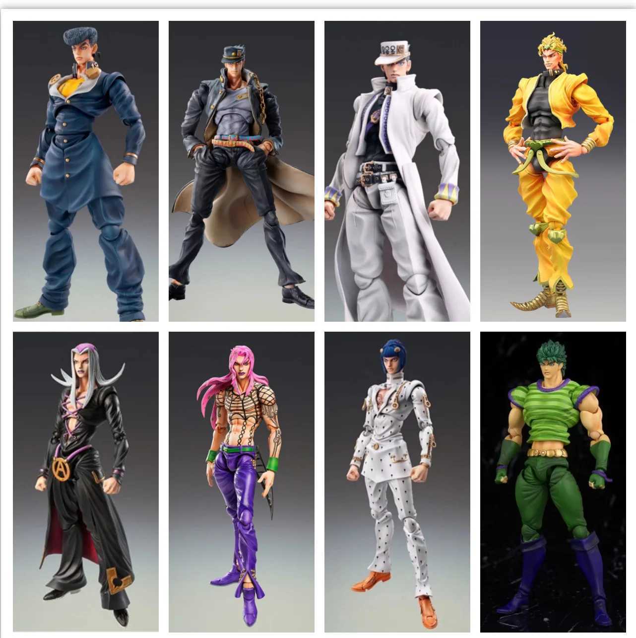 15cm Anime jojo bizarre adventure Kujo Jotaro Dio Brando Diavolo Br Bucciarati Leone Abbacchio Jolyne Cujoh Action FigureXJ250910