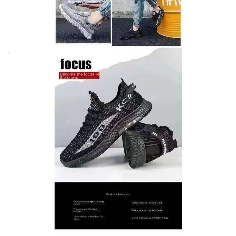 Fashionable and versatile sports breathable running outdoor walking training tennis shoe Men's casual shoes