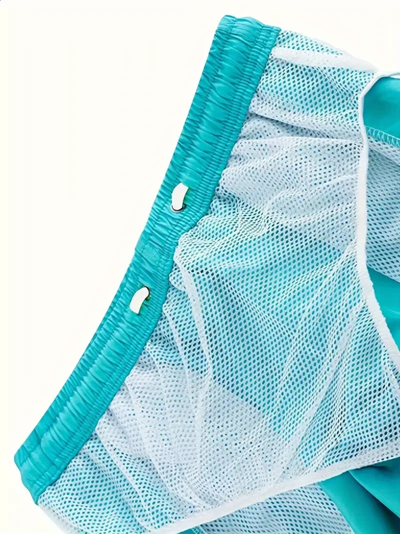SUNDEK Letter Print Mens Swimming Shorts Beach Swimwear Men Running Sports Surf Holiday Casual 250909