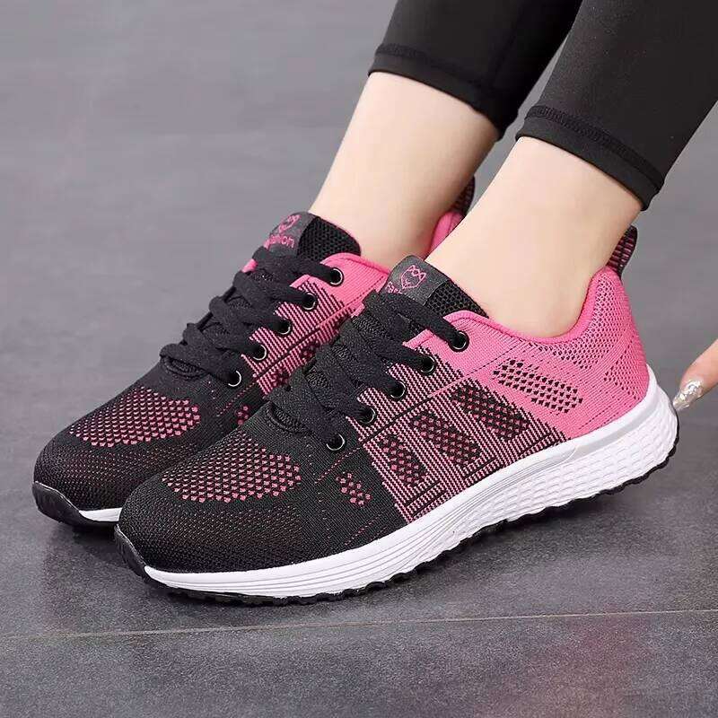 New Sneakers Women Casual Shoes Fashion Breathable Walking Mesh Flat Shoes Women 2024 Tenis Feminino White Ladies sports Shoes
