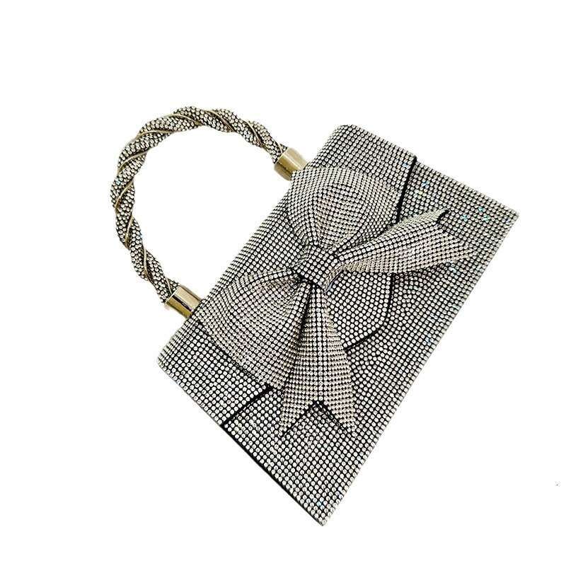 Designer Bag Personalized Evening Bag For Women New Style Rhinestone Handbag With Metal Chain And Designer Wallet