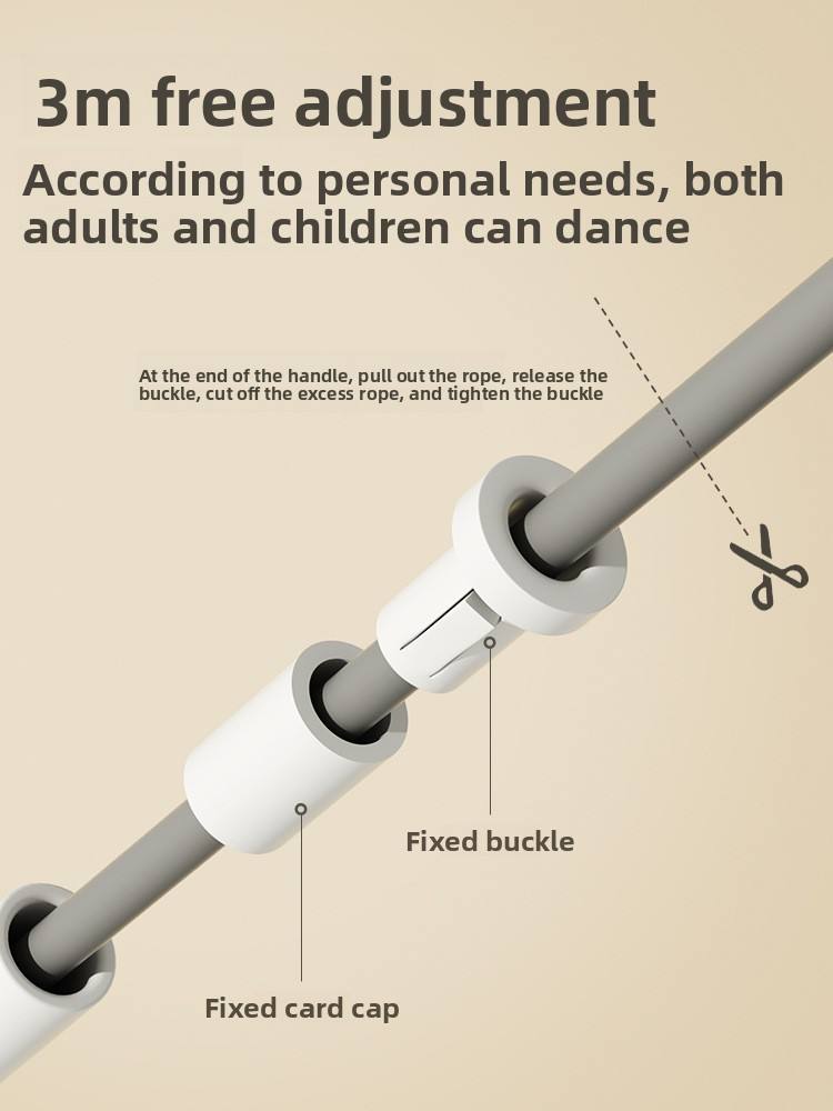 High-Quality Speed Skipping Rope for Fitness Enthusiasts 5.50mm Thickened Silicone Modified Long Rope Non-Slip Handle Safe Materials Environmentally F