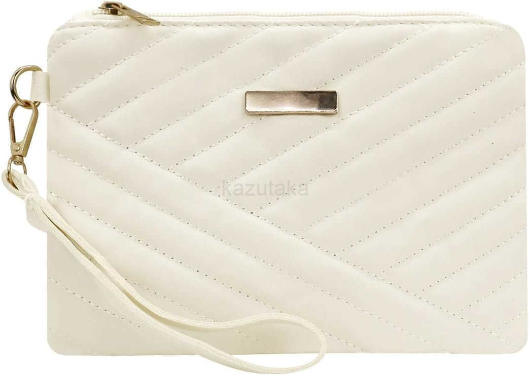 Womens Wristlet Wallets Ladies Leather Slim Phone Purse Large Capacity Zipper Clutch Handbag with Wrist Strap Z250910