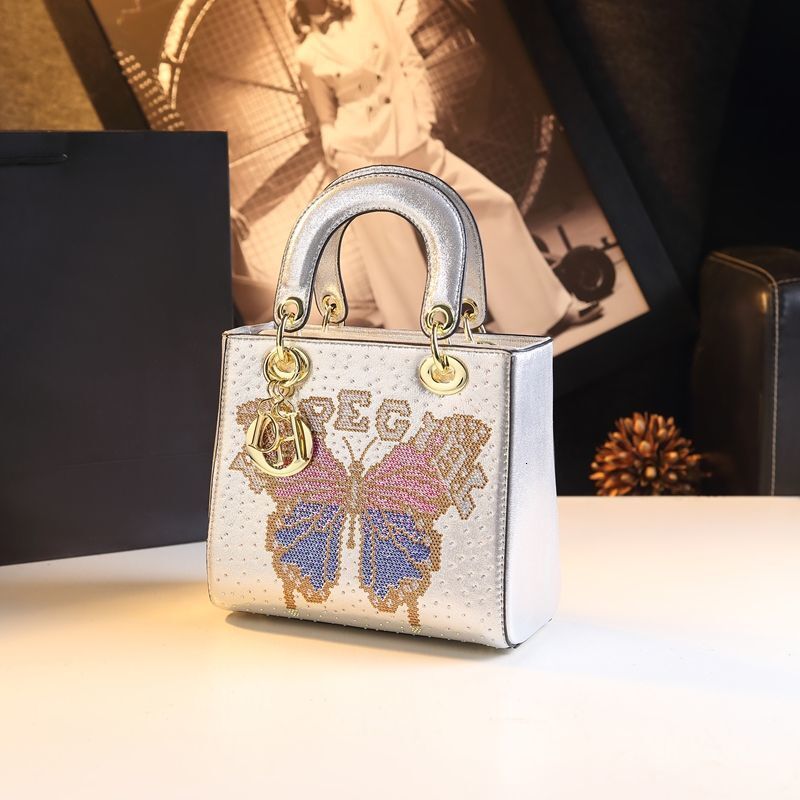 Butterfly ladies' bag 2025 new fashion designer shoulder crossbody bag