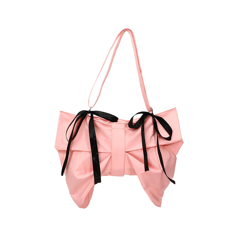 2025 Autumn New Cute Bow Sweet Style Light bag Luxury Versatile Trendy Fashion Niche Design Women's Shoulder Bag Designer Bag