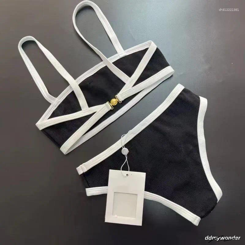 Women's Two-Piece Swimsuit: Sexy Strappy Backless Bikini For Summer, Slimming Design ddmywonder ddmywonder ddmywonder