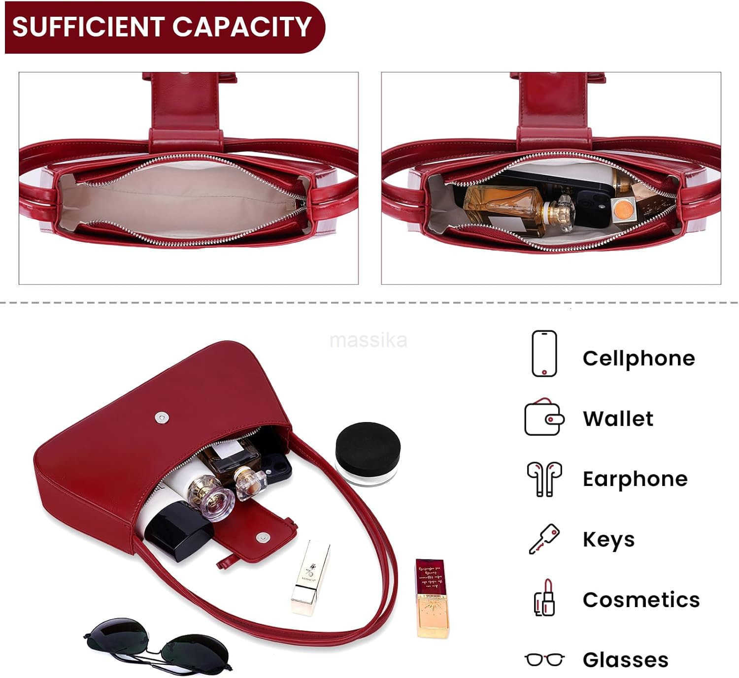 Shoulder Bags for Women Coquette Bow Purse Y2k Bag Small Cute Purses Mini Hobo Handbag Faux Leather Shoulder Purse M250910