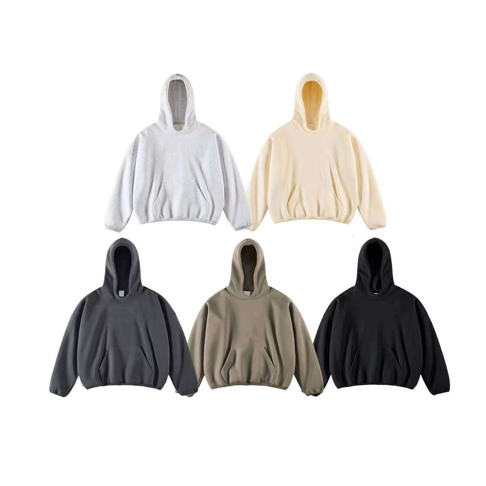 Manufacturer Double Layer Heavyweight 400gsm Cotton Pullover Oversized Printer Men's Hoodie