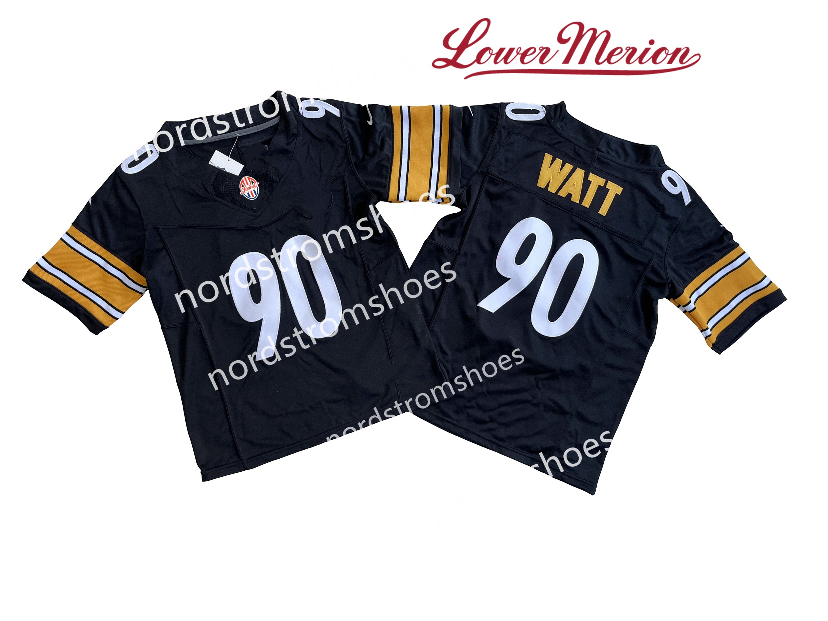 Custom 1933 nordstromshoes Throwback 8 Rodgers Will Howard Football Jersey Metcalf Watt Harmin Pickett Polamalu Any Name Number