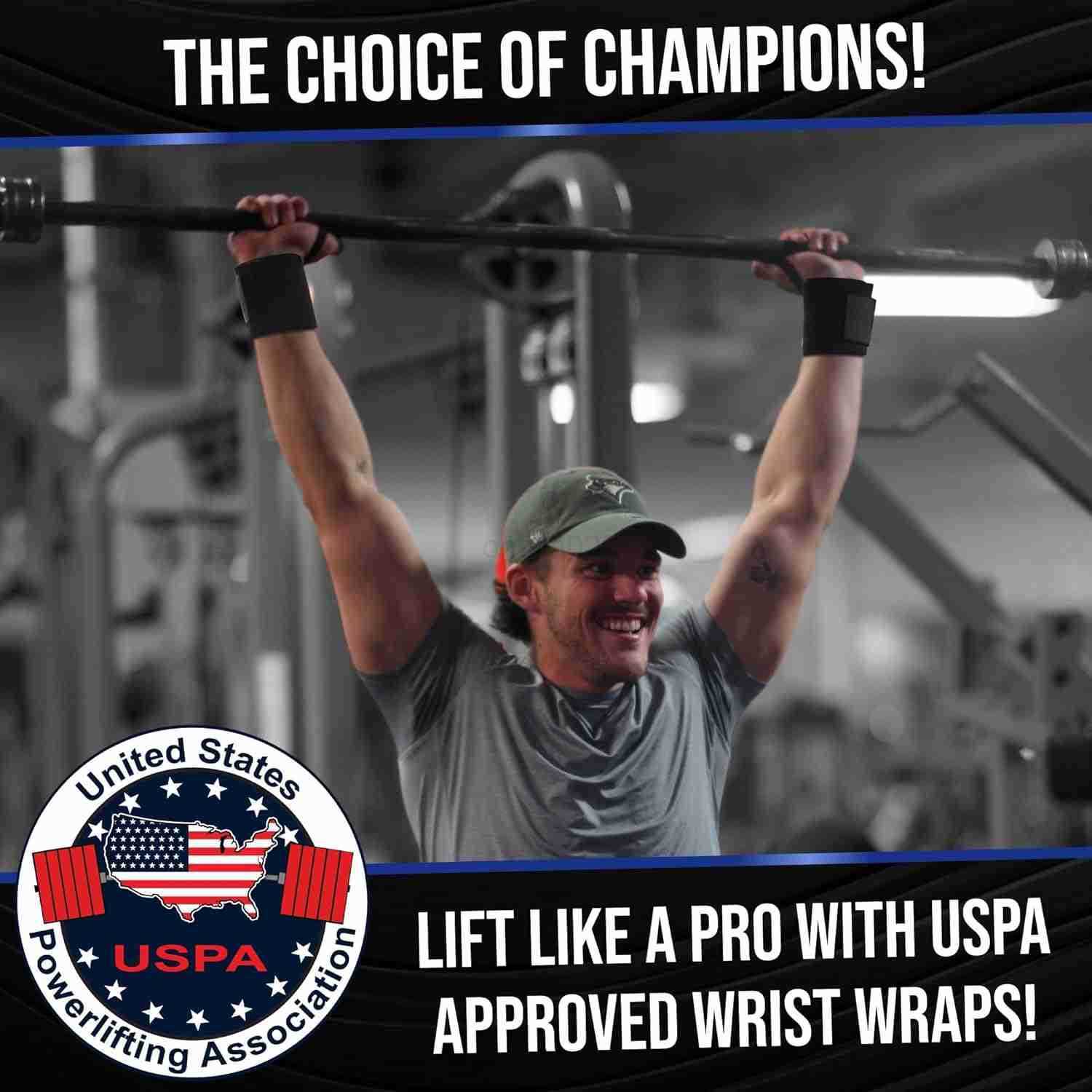 Toned 18 Wrist Wraps Wrist Straps for Weightlifting Lift Better Protect Wrist Pain Adjustable Durable Machine Washable Wrist Wraps for Weightlifting U