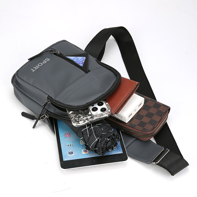 Designer Bag Bag For Men New Trendy Casual Soft Luxury Bag Leather Single Shoulder Free Shipping Bag Korean Version Outdoor Business Crossbody Front C