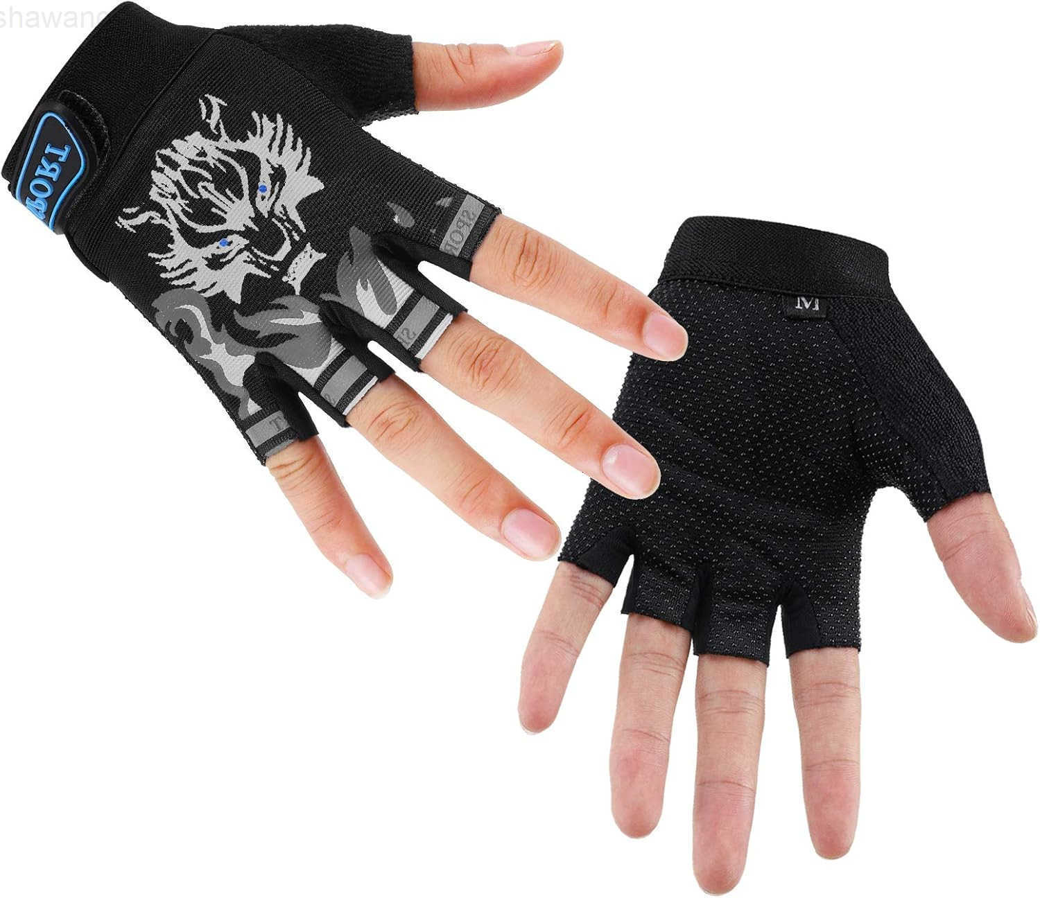 Fishing Gloves Kids Sport Cycling Gloves for Cycling Camping Fishing Outdoor SportsW250911