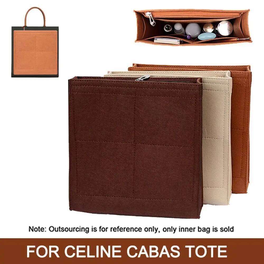 Soft Organizer Travel Purse Liner Felt Inner Handbag Insert Bag Anti-fouling Waterproof One-time use