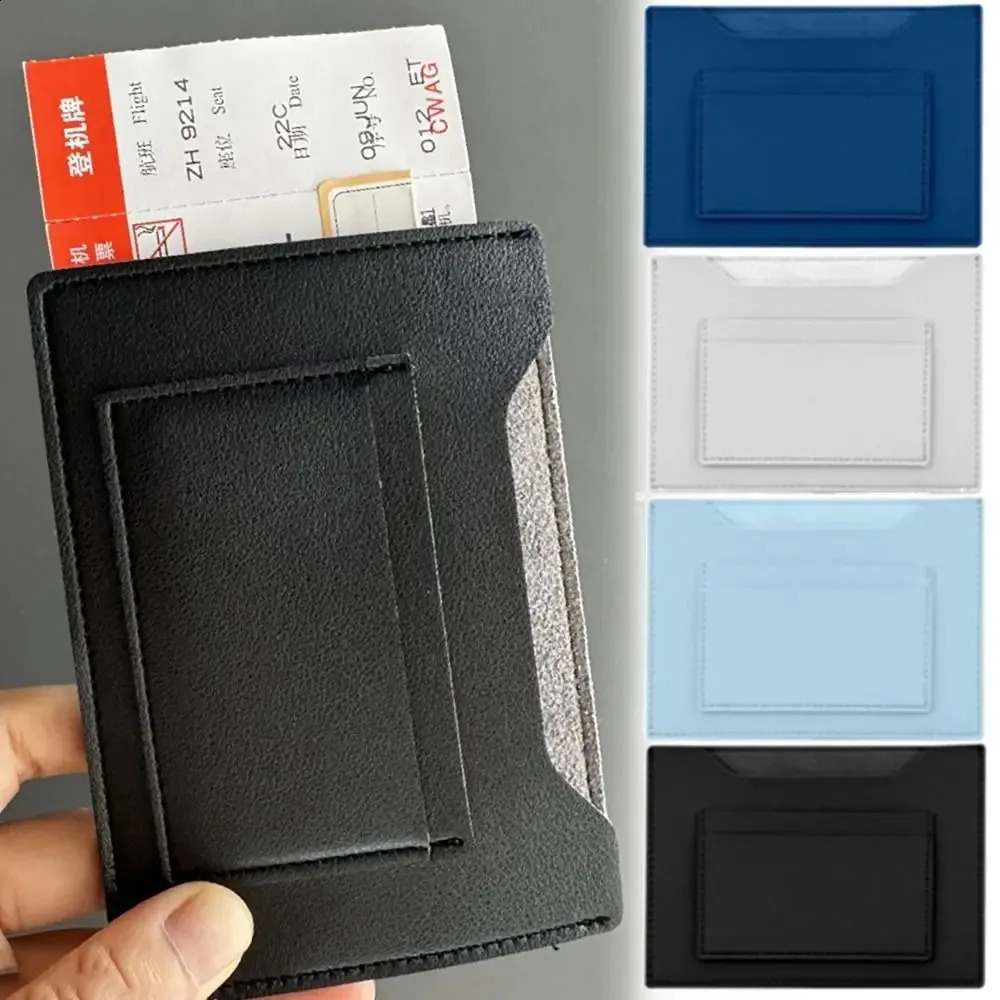 2025 Women Portable Multicolor Passport Cover Holder Case Multislots Waterproof Card Holder Men PU Leather Passport Bag Unisex250906