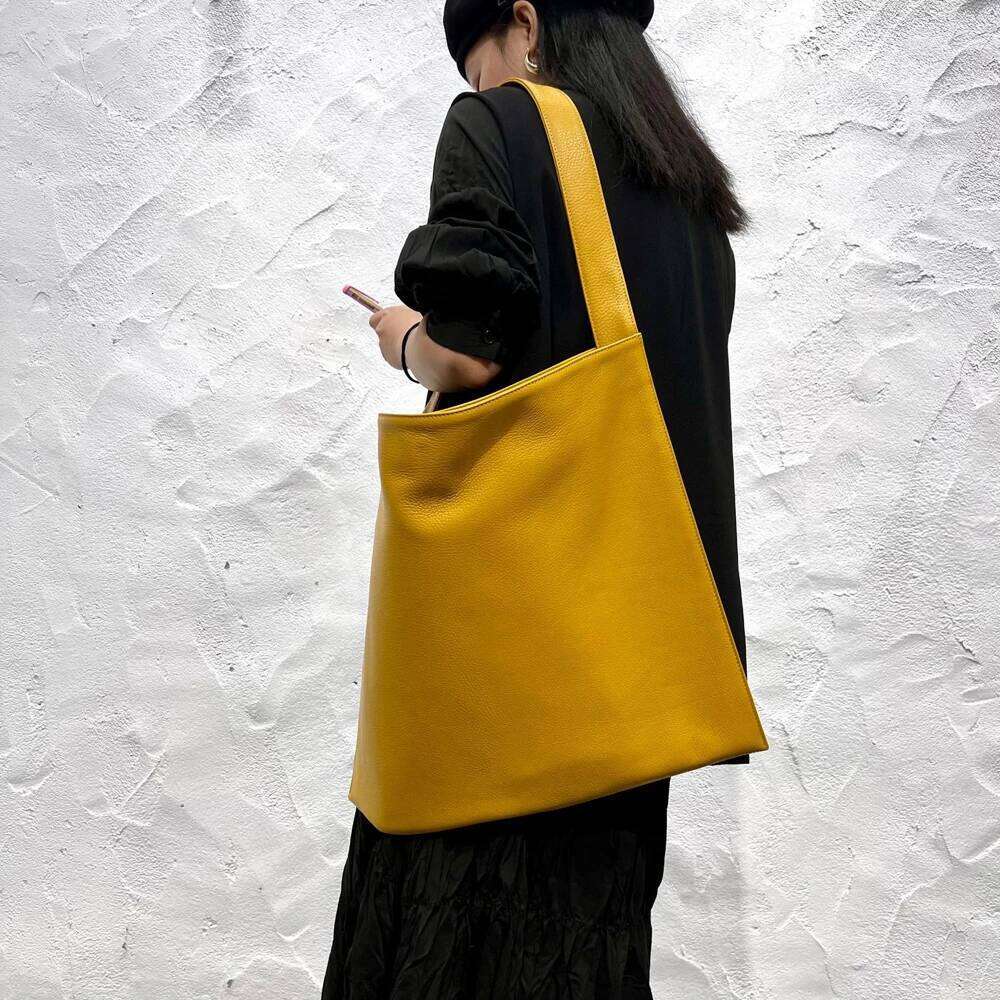 Fashion Genuine Shoulder Bag For Woman Casual Big Female Shopping Soft Leather Lady Purse Bags High Capacity Tote 250805 250805