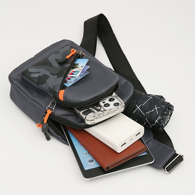 Men S Luxury Bag Chest Bag Free Shipping Designer Bag Bag Can Hold Earphones Multifunctional Outdoor Travel Versatile Casual Fashion Single Shoulder B