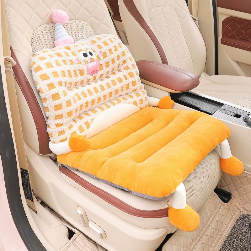 Car seat covers designed for ladies cartoon plush car seat cushions and protective pads suitable for all seasons 250910