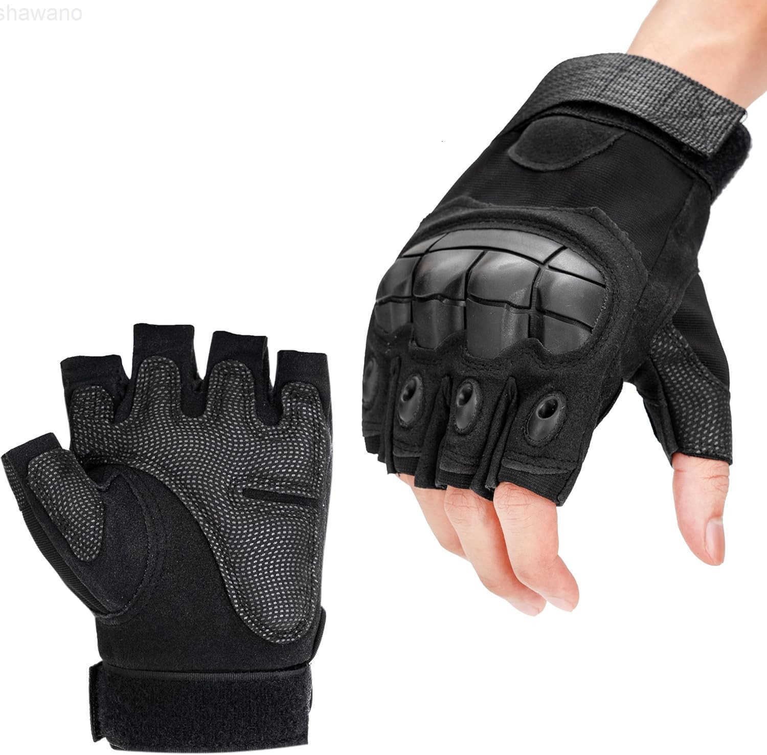 Tactical Fingerless Gloves Breathable NonSlip Impact Resistant Suitable for Outdoor Cycling Motorcycle Riding Rock ClimbingW250911