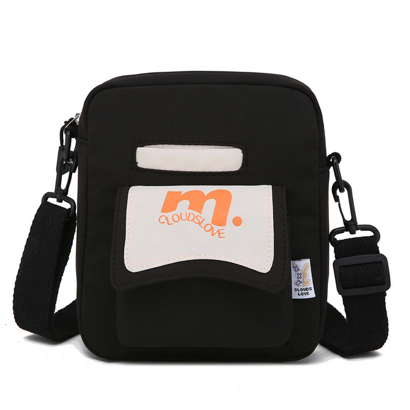 Casual Korean Style Trendy New Luxury Bag Single Shoulder Bag College Style Free Shipping Crossbody Designer Bag Outdoor Travel Backpack