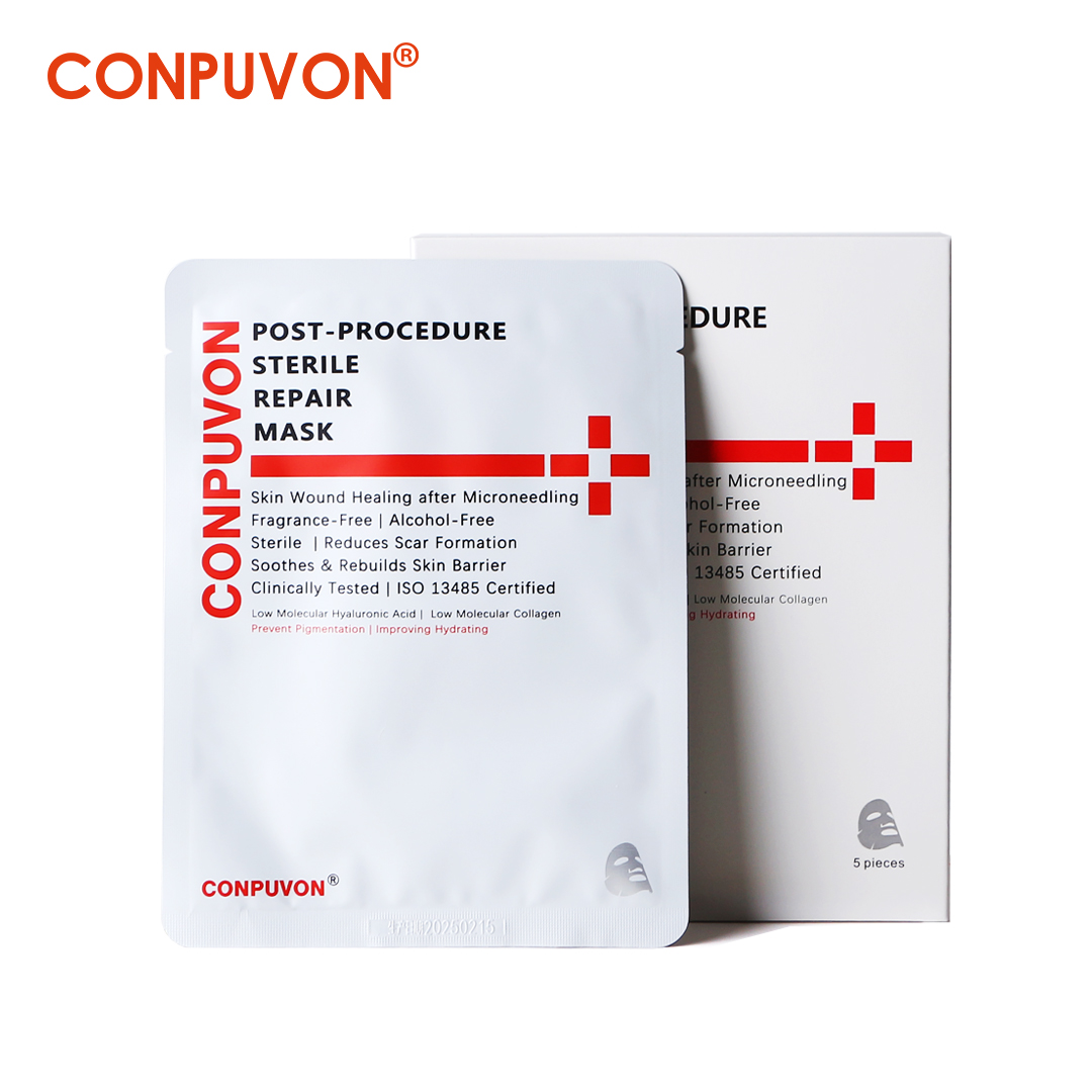 CONPUVON deep repair facial sheet mask high content H.A post procedure pro repair