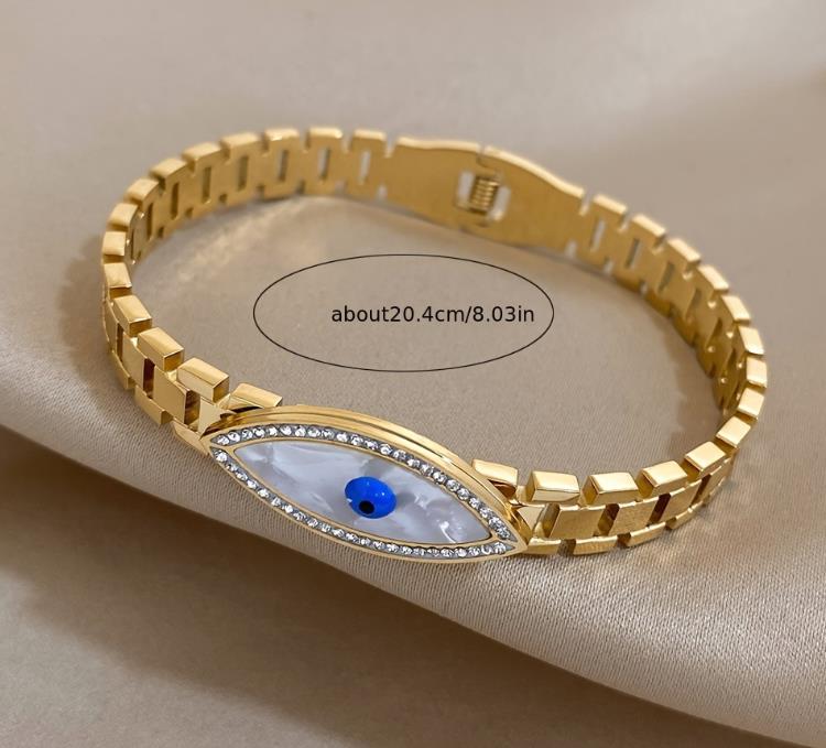 Greatera Stainless Steel Shell Charm Bracelet Bangles for Women Gold Plated Strap Chain Bracelets Waterproof Jewelry 250710