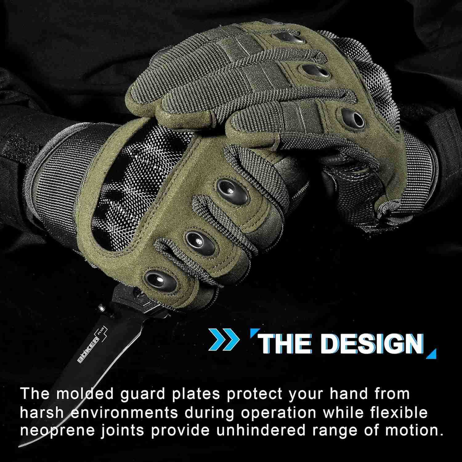 Tactical Gloves for Men Touchscreen Airsoft Paintball Motorcycle GlovesW250911
